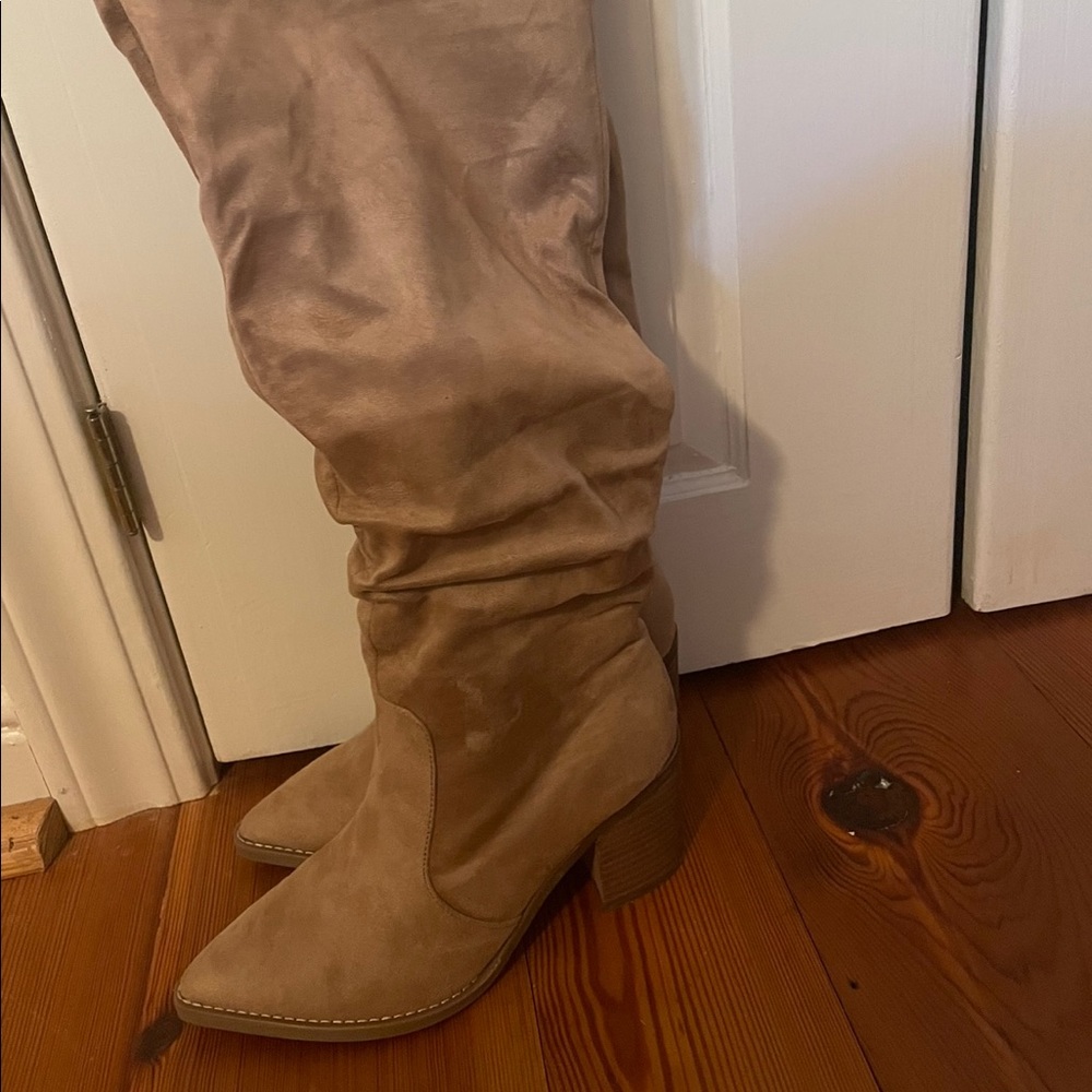 Madden Girl Jackie Knee High Boots size 7